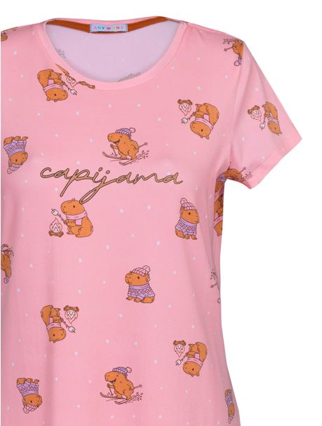 Camisola Manga Curta Capyjama