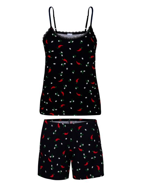 Short Doll Alças Pimenta