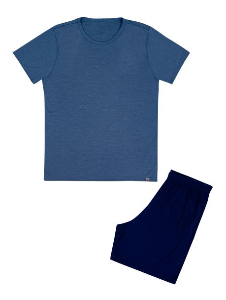 Pijama Masculino Manga Curta Gil