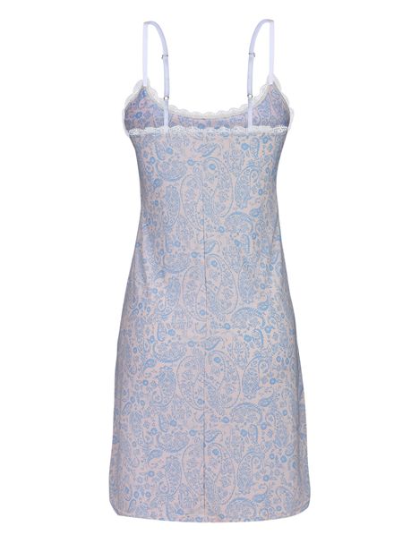 Camisola Alças Paisley Blue