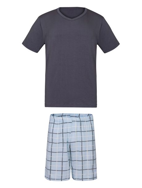 Pijama Masculino Manga Curta Kai