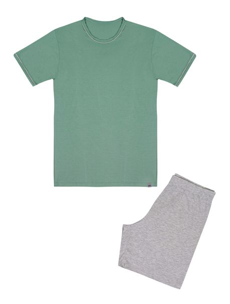 Pijama Masculino Manga Curta Claudio