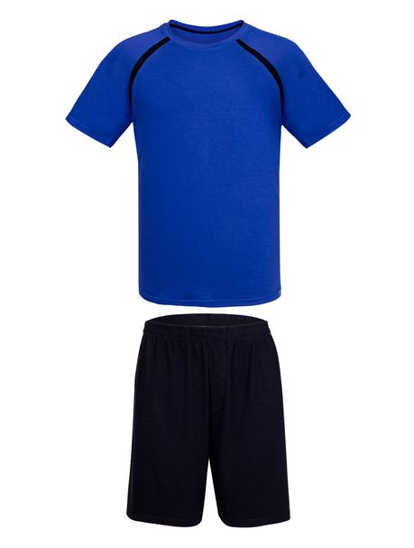 Pijama Masculino Manga Curta Rogerio