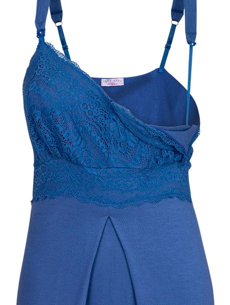 Camisola Maternidade Alças Blue Kerala