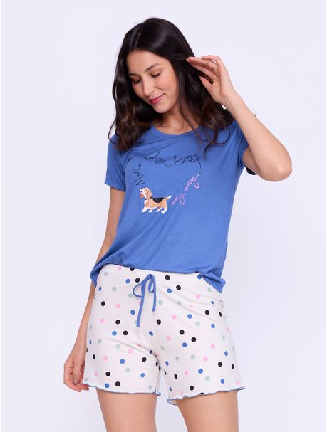 Short Doll Manga Curta Dog Bolota