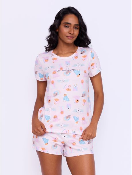 Short Doll Manga Curta Dog Cobertor