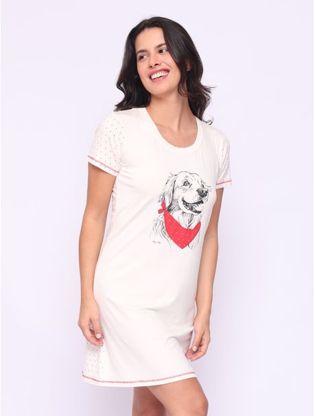 Camisola Manga Curta Golden Charm